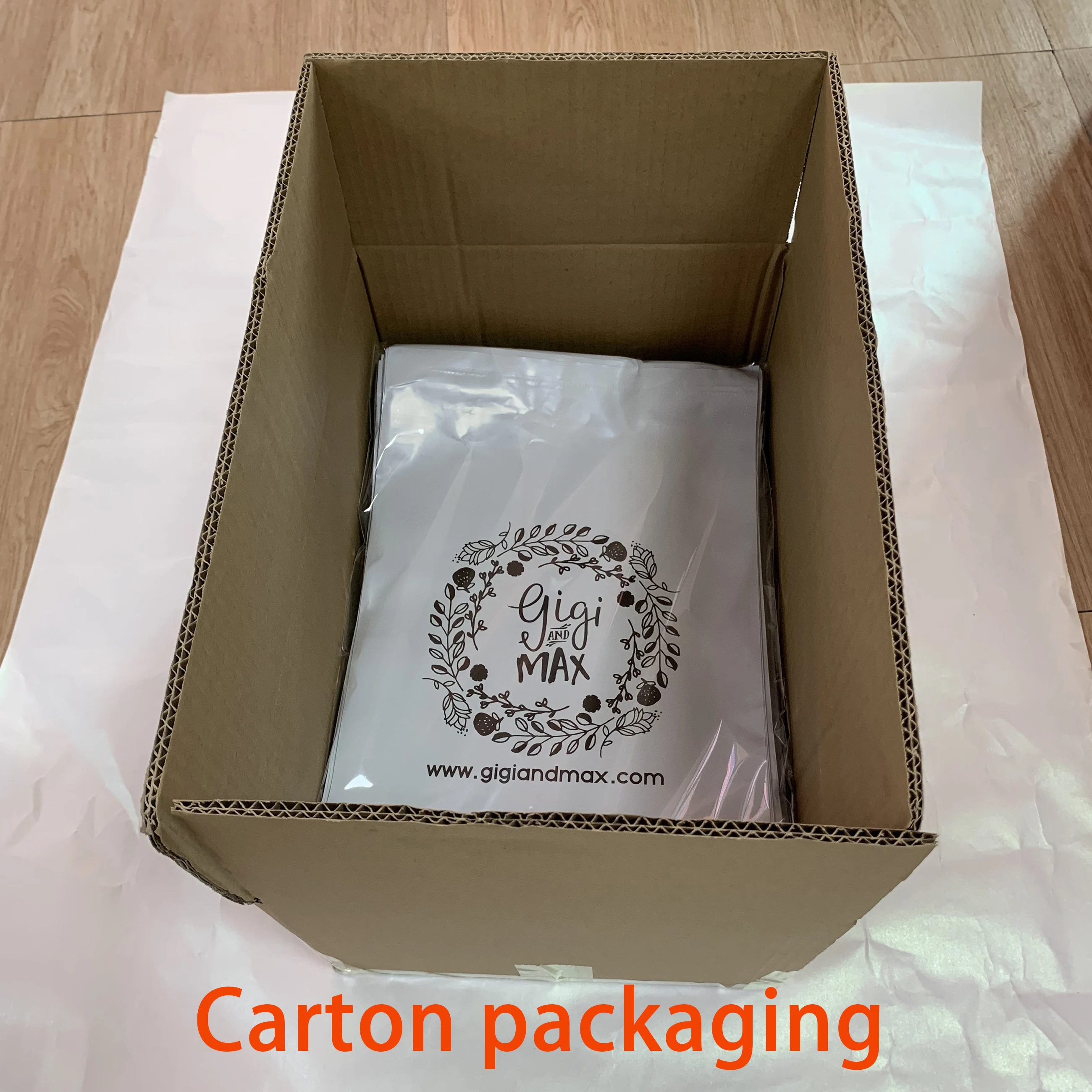 
Полиэтиленовый пакет для почтовых отправлений по индивидуальному заказу с логотипом 