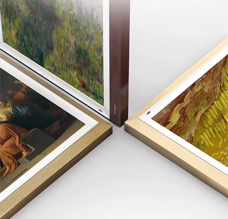 
Интеллектуальный художественный музейный дисплей галерея деревянная вывеска художественный дизайн машина для рисования для интеллектуальной цифровой фоторамки 