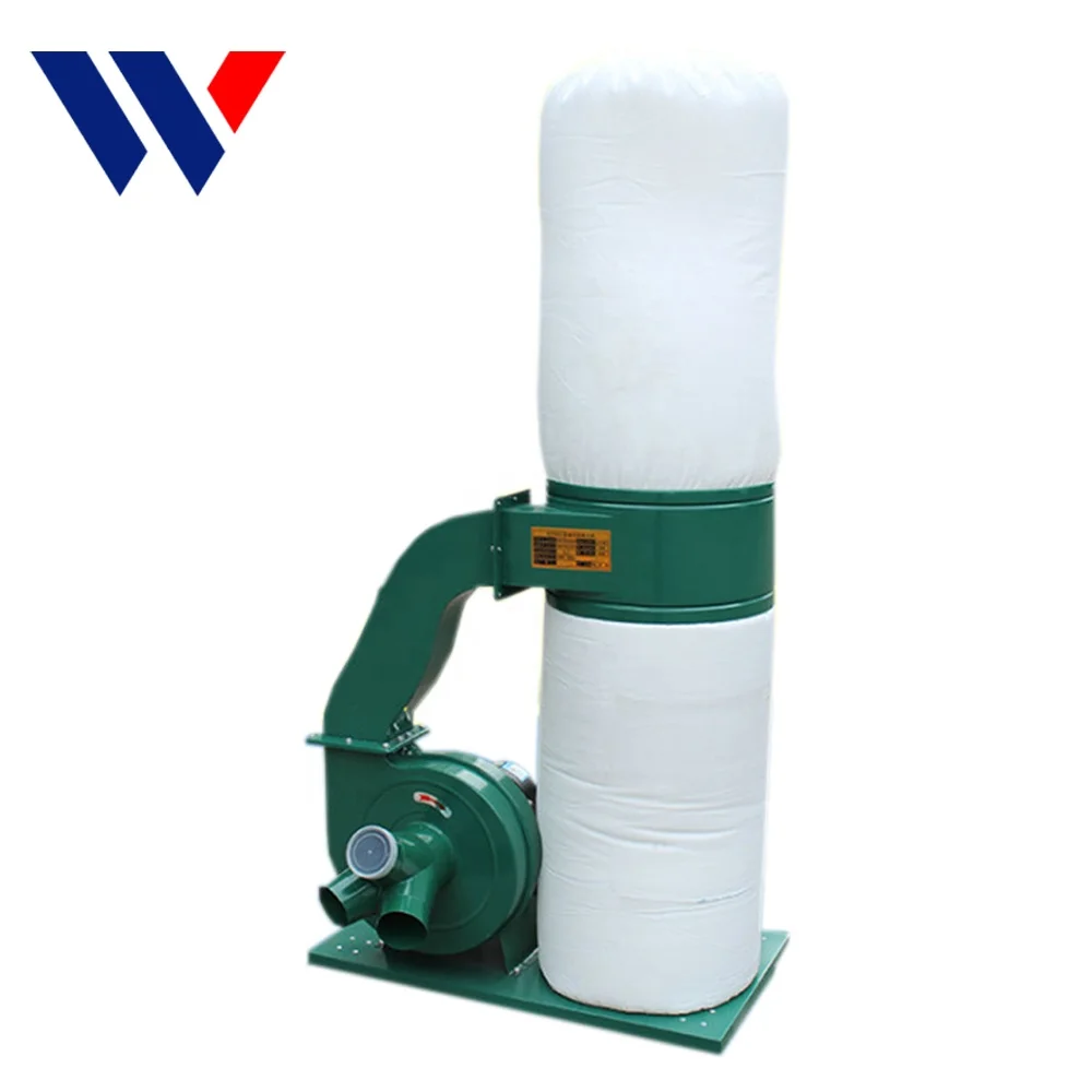 Китай MF9030 низкая цена Электрический двойной промышленный тканевый мешок древесный пылеуловитель для деревообрабатывающего станка