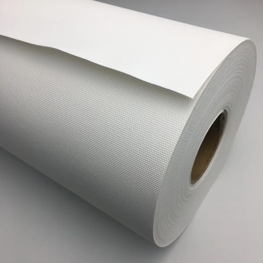 
380gsm Печатный хлопковый струйный холст, белая струйная бумага для печати жикле 