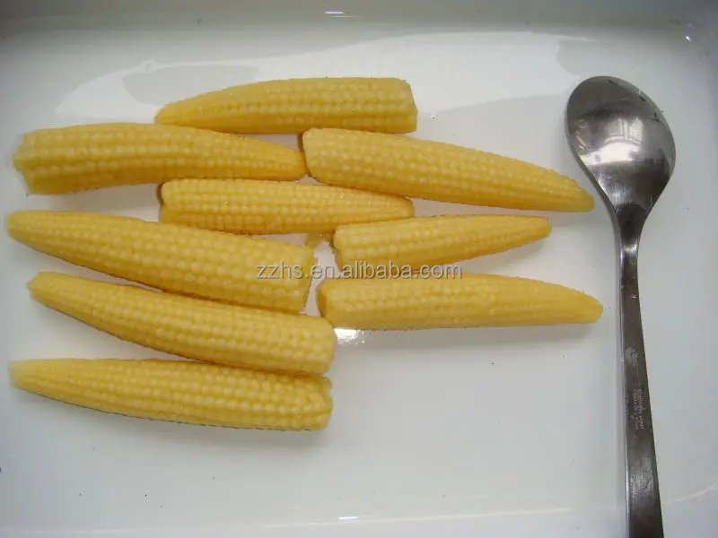 
Консервированные Детские Кукурузы, полностью свежие материалы, молодая кукуруза 
