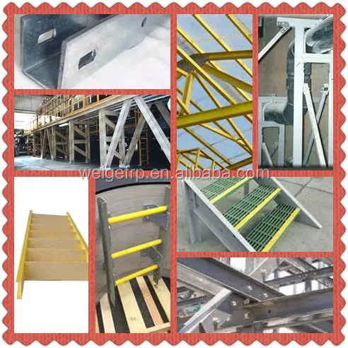 8applications of fiberglass channel