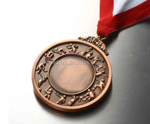 3d логотип под заказ спортивная медаль античный