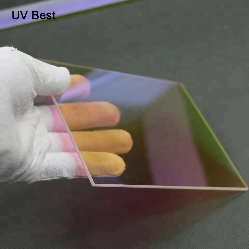 
Прозрачное УФ-зеркало из кварцевого стекла толщиной 3 мм 
