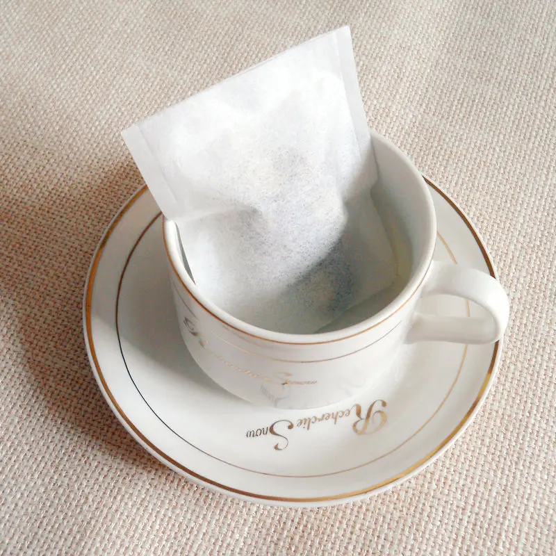 
Оптовая продажа, пустые чайные пакетики из натуральной фильтровальной бумаги с термоизоляцией 