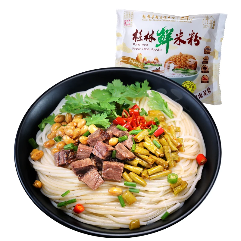 
Spicy Flavor Fresh Bag Noodles OEM 275G Bag Wholesale Instant Noodles Ramen 