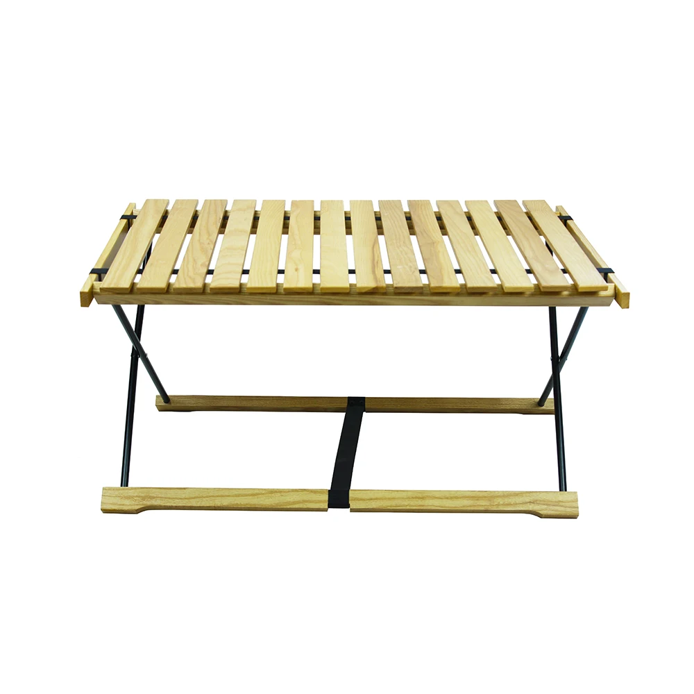 
 Роскошный портативный стол для кемпинга из тикового дерева  
