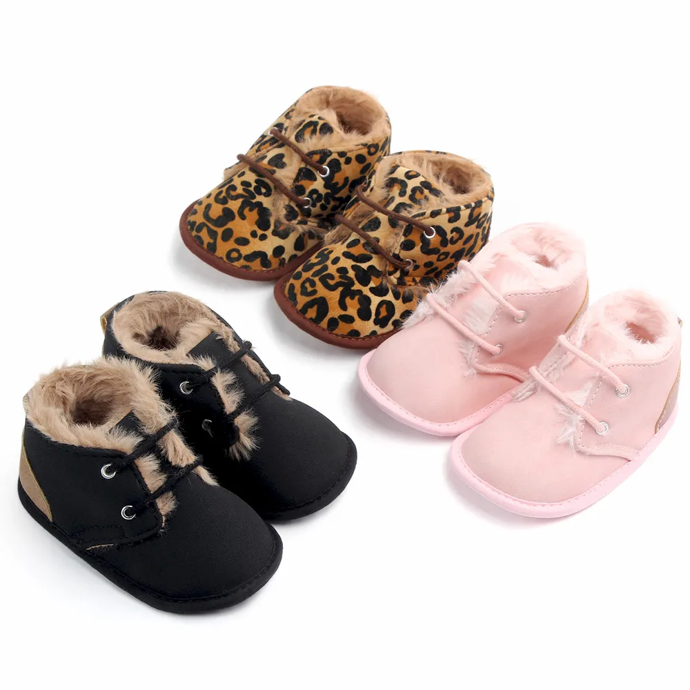 
Новое поступление, сохраняющие тепло зимние детские ботинки, обувь 