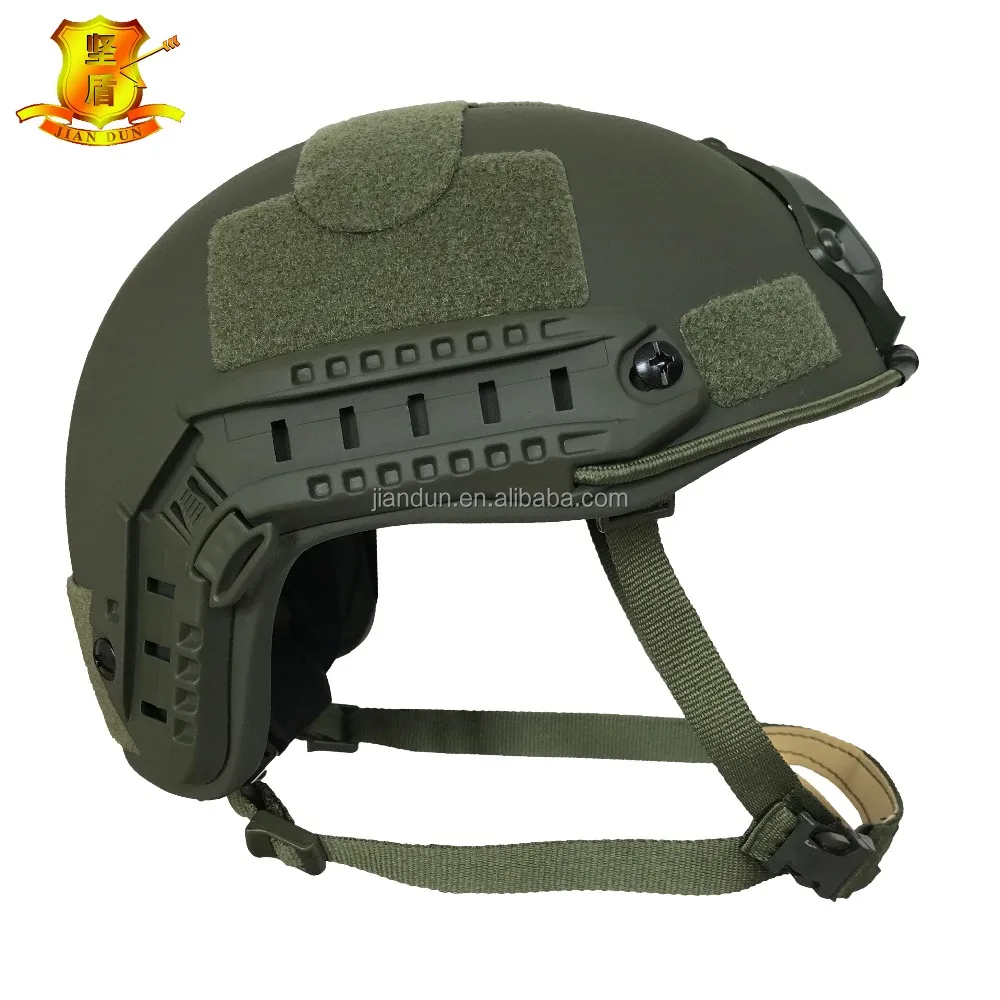 Противоударный высокопрочный армейский полицейский военный Пуленепробиваемый арамидный PE шлем NIJ 3A IIIA 9 мм. 44
