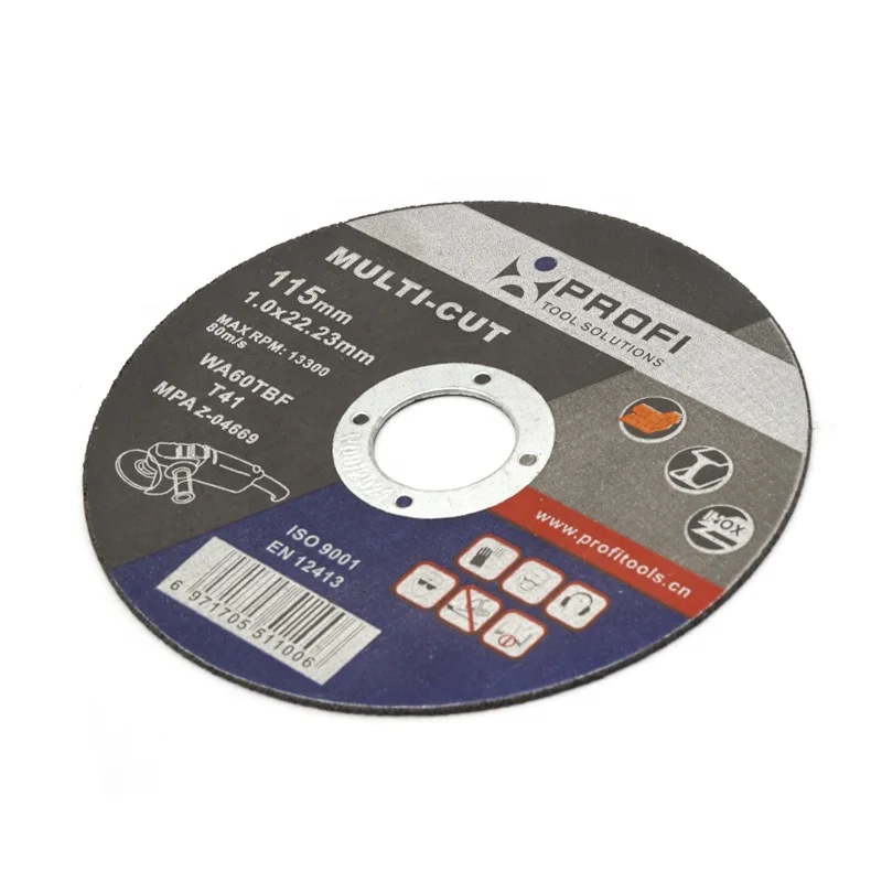 Набор из 10 абразивных дисков для резки металла и кирпича Inox