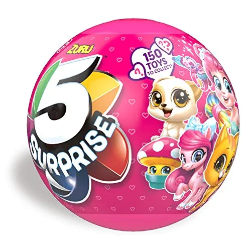 Лидер продаж, популярный подарок, новинка, забавная игра, мяч-сюрприз с 5 лепестками, интересный Розовый Лепесток для девочек, голубой мяч-сюрприз для мальчиков, 8,5 см