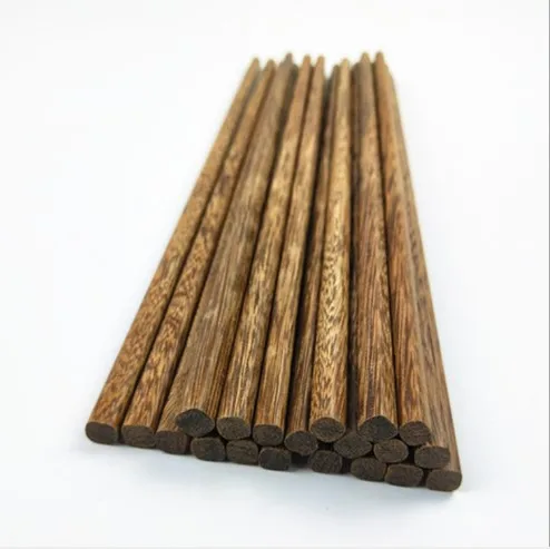 Деревянные палочки для еды натурального цвета, деревянные палочки для еды венге