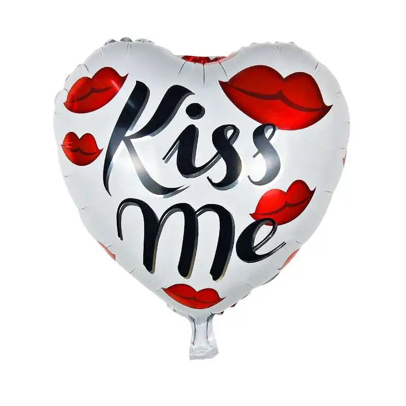 
 18 дюймов в форме сердца Love гелиевый воздушный шарик из фольги в форме для свадьбы/ко Дню Святого Валентина Рождественские украшения воздушные шары  