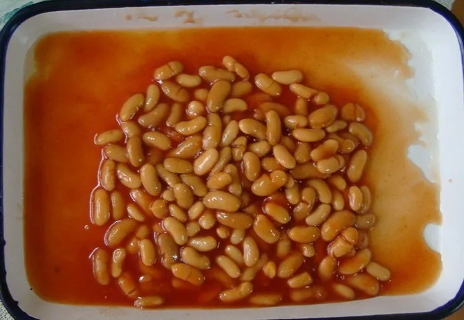 Консервированные запеченные фасоли в томатном соусе 400 г