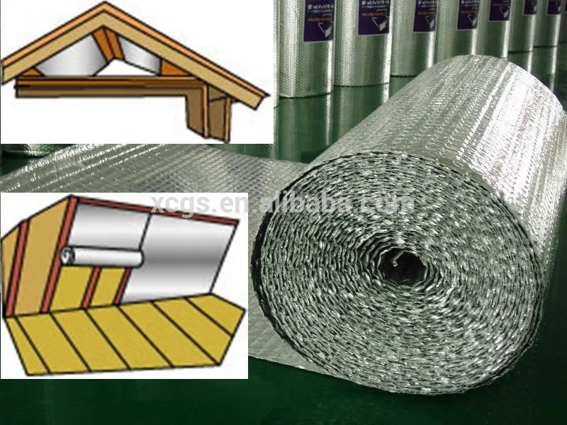 
Теплоизоляционный огнеупорный изоляционный материал для крыши алюминиевая пузырьковая изоляция 
