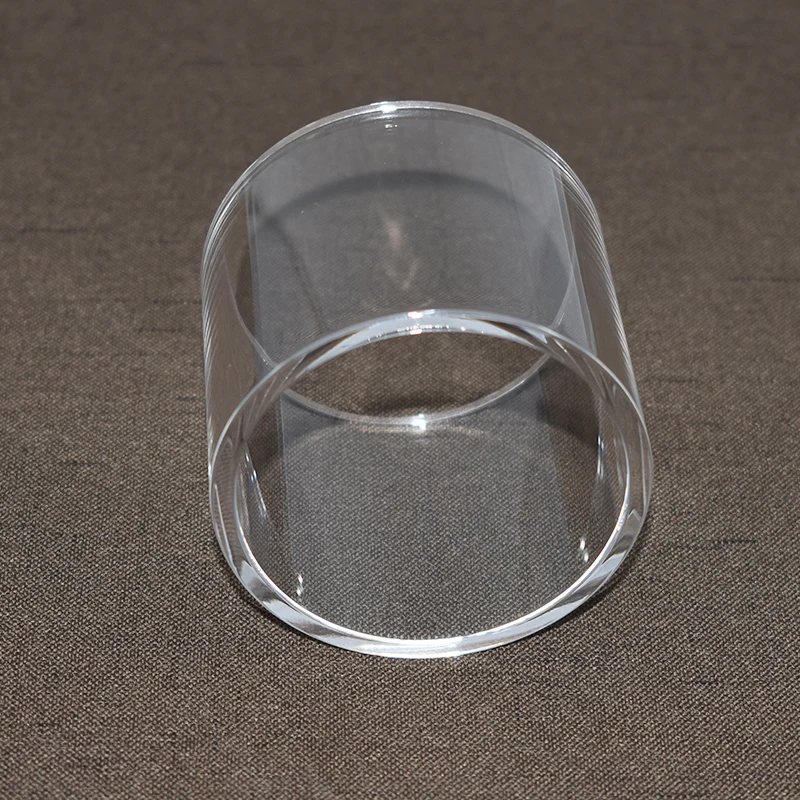 
Прозрачная короткая кварцевая трубка из плавленого кварцевого стекла для УФ-лампы 