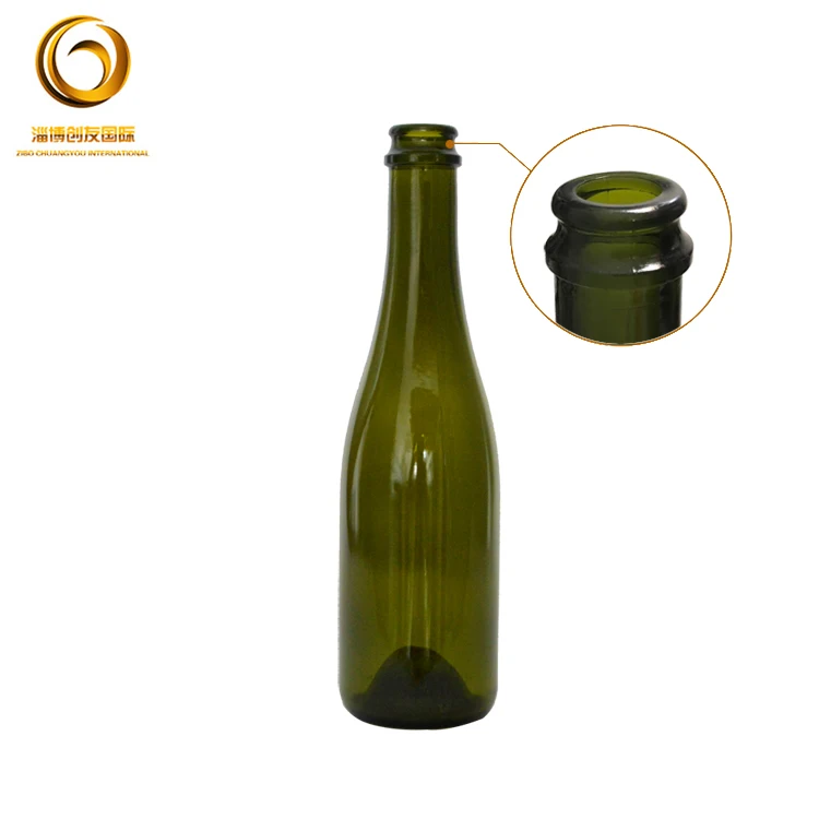 
Индивидуальные прозрачный пустой 375 мл бутылка для шампанского CY-031 