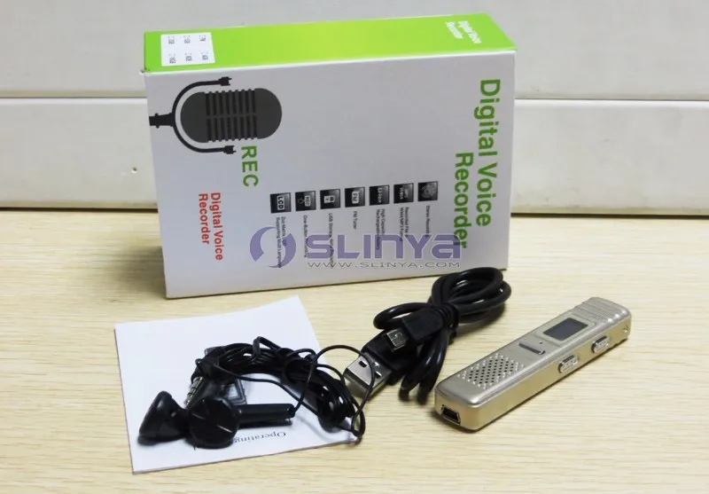 600mA Lithium Battery 4G MP3 Player Mini Speaker Audio Recorder