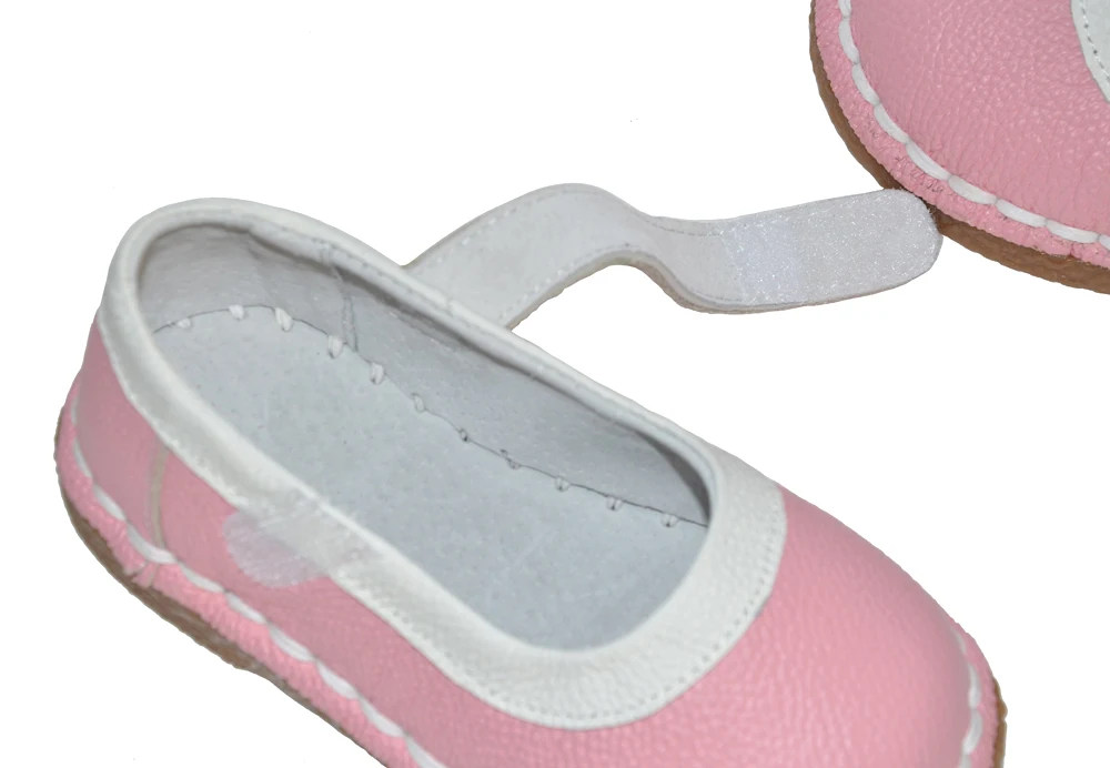 
 Ботинки из натуральной кожи для маленьких девочек, прочные Мягкие Туфли Мэри Джейн с острым носком, обувь для вечеринки  