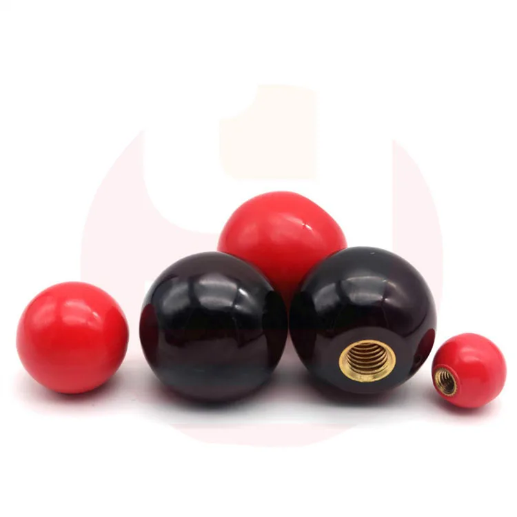 
 25 мм заводская цена пластиковая красная черная бакелитовая шаровая ручка  