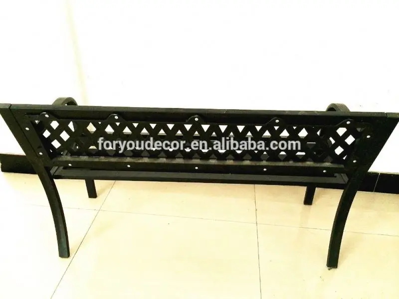 
GF-1001 Всесезонная стальная мебель для бистро, стул и скамья для украшения сада 