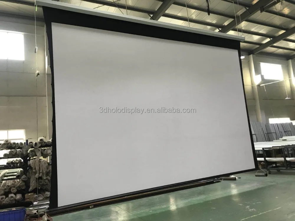 300 дюймовый экран проектора с электроприводом для большой сцены