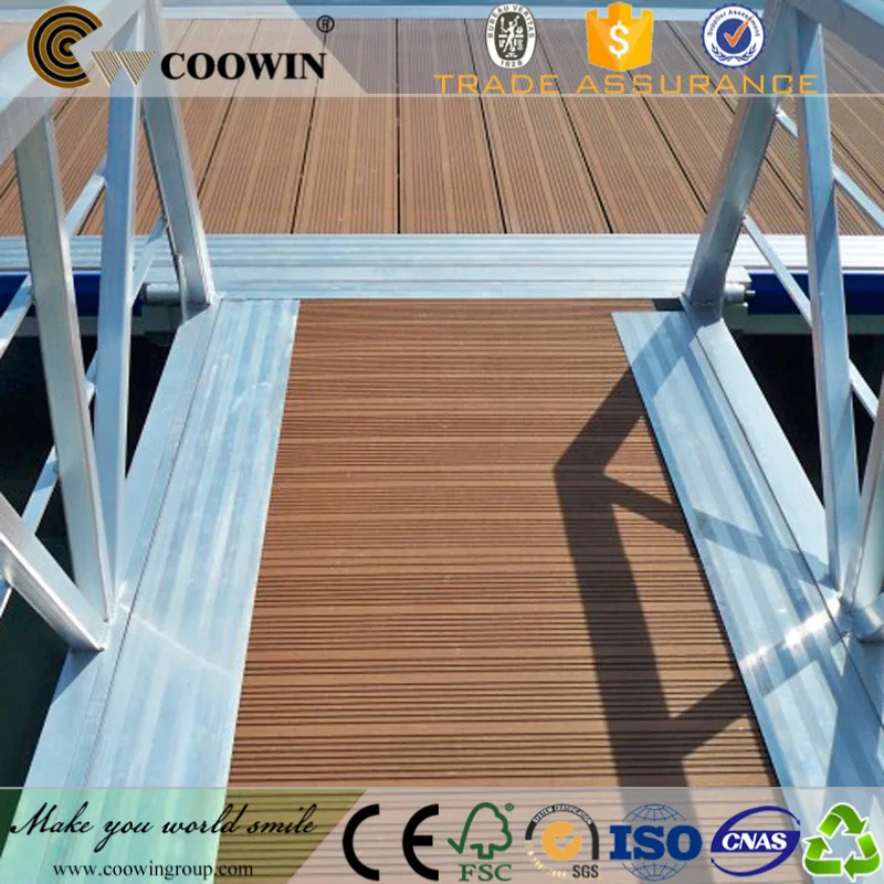 COOWIN WPC Нескользящие дешевые composite decking