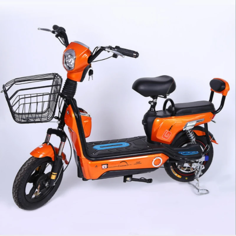 
2018 дешевый Электрический велосипед 48 в 350 Вт с передним приводом и 2 сиденьями 