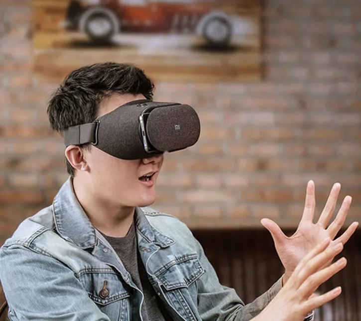 
 Очки виртуальной реальности Xiaomi VR Play 2, оригинальные очки виртуальной реальности Mi VR, 3D-очки для смартфонов с диагональю 4,7-5,7 дюйма, в наличии  