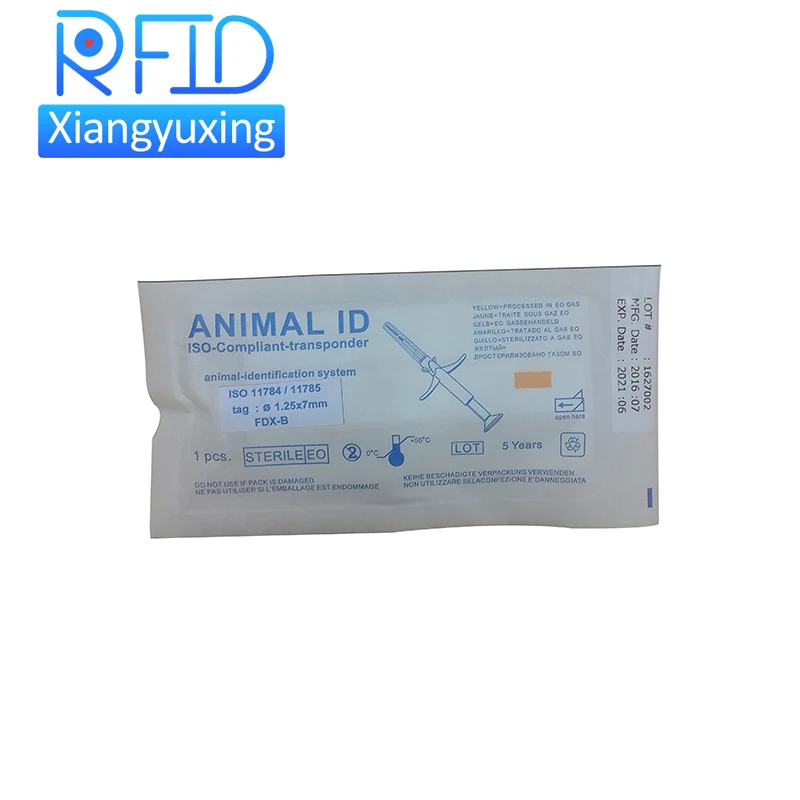 
Биостеклянный идентификатор животного для собаки кошки рыбы черепахи мыши Овцы ISO Icar RFID имплантант микрочип 