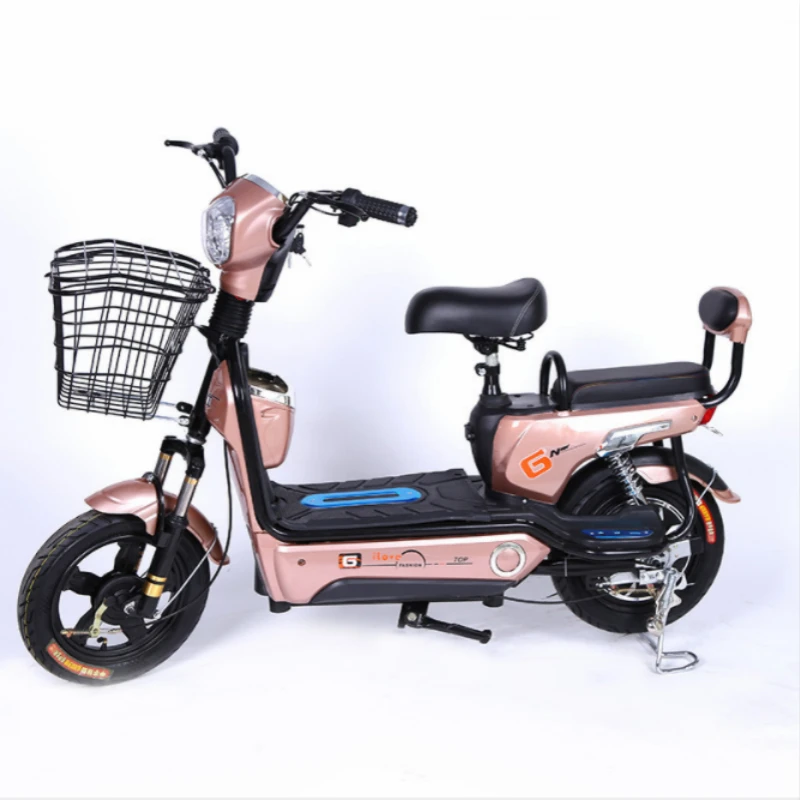 
2018 дешевый Электрический велосипед 48 в 350 Вт с передним приводом и 2 сиденьями 