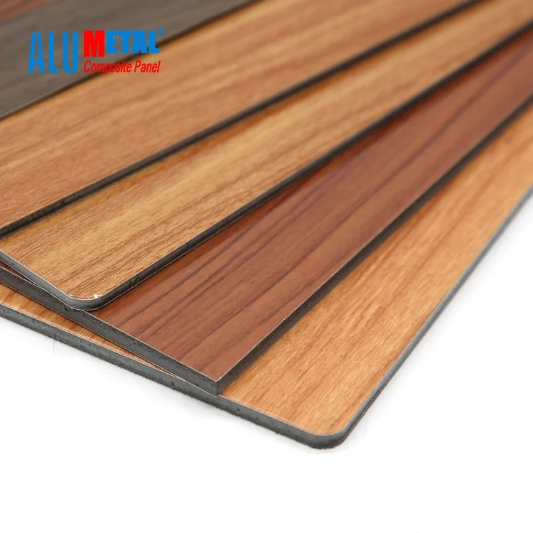 Алюминиевая облицовка внешняя из алюминия ACP деревянный лист алюминиевый дизайн кухонного шкафа дилер размеры Панелей