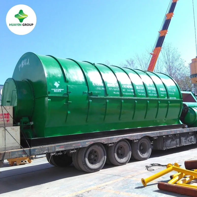 
Небольшие отходные шины и пластик для биодизельного оборудования Huayin 