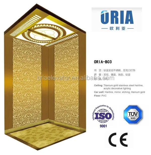 
 Роскошный дизайн, лифт для дома и виллы ORIA  