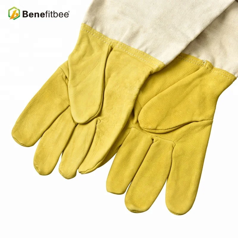 
Золотые перчатки из овчины, пчеловодческие перчатки для пчеловодства 