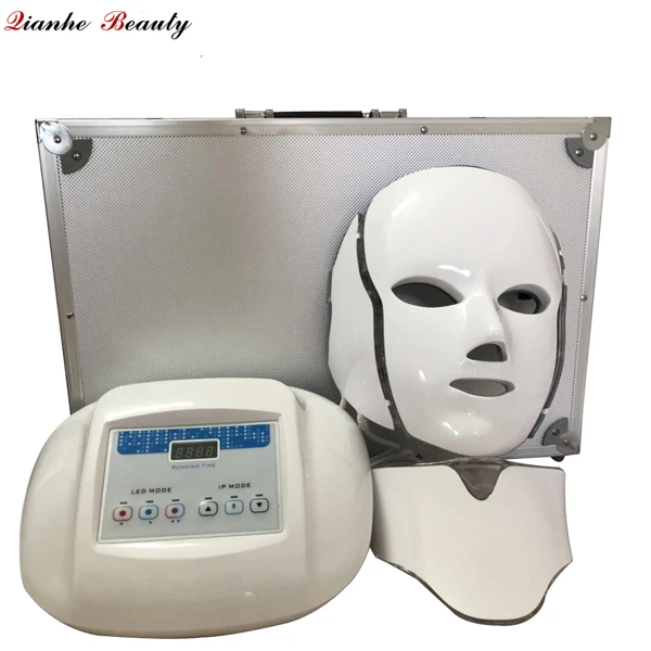 
Лидер продаж, 3 цвета, красочная светодиодная косметическая маска, маска для световой терапии 