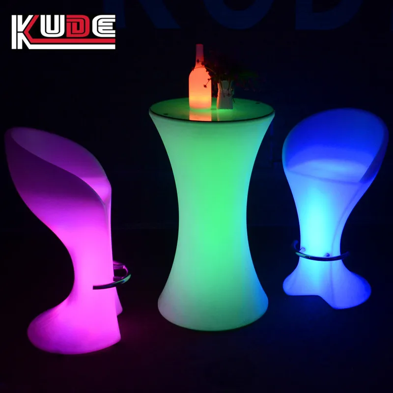 
 Светящаяся Барная Мебель для ночного клуба светодиодный барный стол с подсветкой  