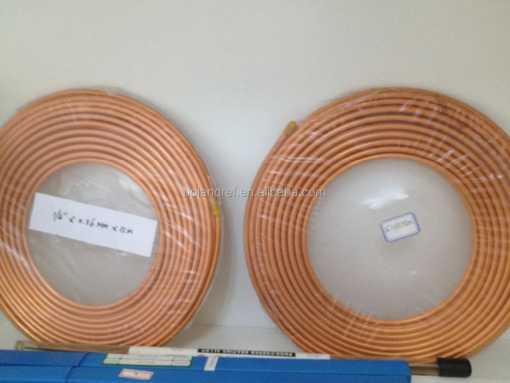 Air conditioner copper pipe/coil pipe/copper pipe Products from Xiamen Boland Refrigeration