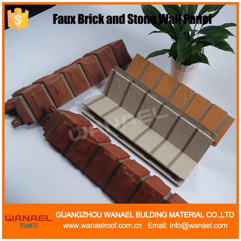 Wanael многослойная каменная обшивка/Улучшенная виниловая внешняя стеновая панель