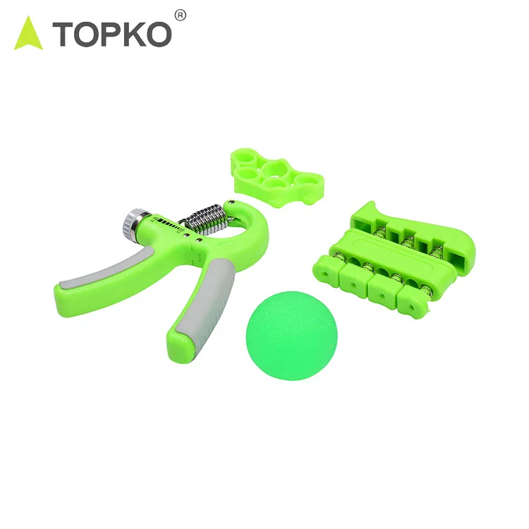 
Фирменная торговая марка TOPKO для тренажерного зала, тренировок в помещении, набор для фитнеса, упражнения на палец, ручка, мяч для рук 