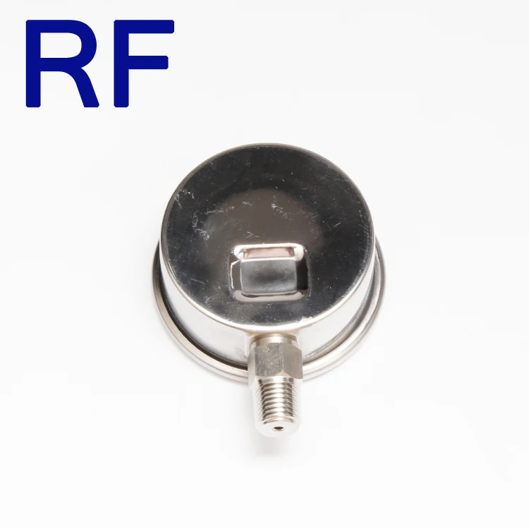 
RF нержавеющая сталь 1/4 npt 160 psi Цифровые Манометры с масляным наполнением 