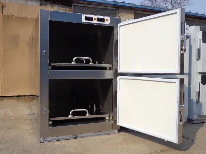 
THR-STG2 холодильник для морга с 2 слоями 