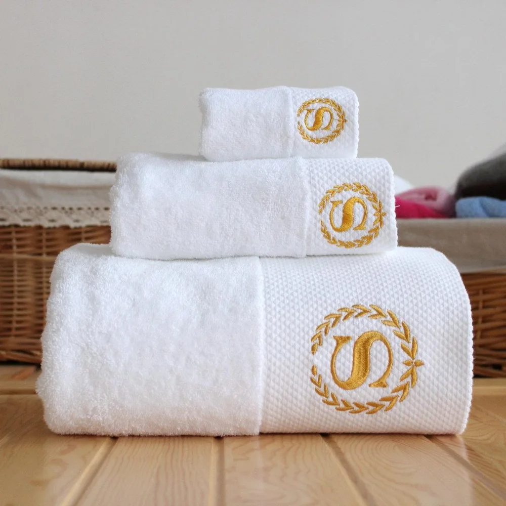 
 Фабричные хлопковые вышитые банные полотенца на заказ, полотенца для рук, коврик для ванной  