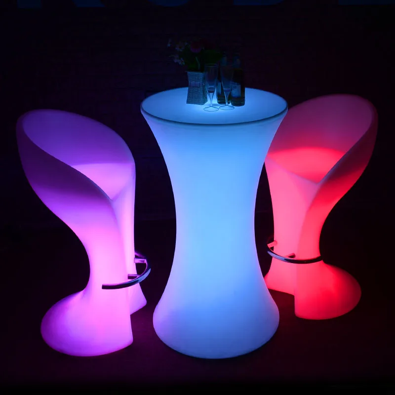 
 Светящаяся Барная Мебель для ночного клуба светодиодный барный стол с подсветкой  