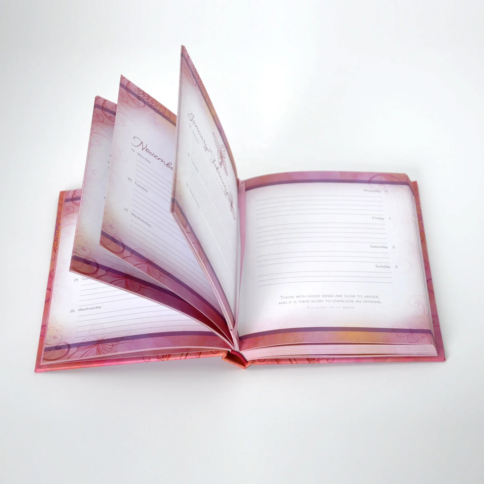 
Individually packing custom journal planner printing service 