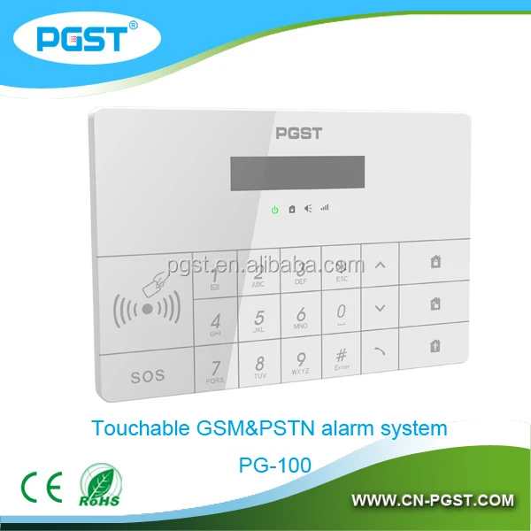 Беспроводная GSM главная система автоматизации с APP и детектор дыма, 433 мГц, CE & RoHS