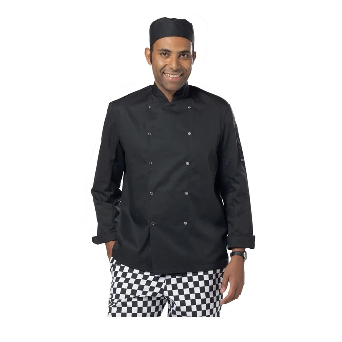 Double breasted custom long sleeve chef kitchen jacket