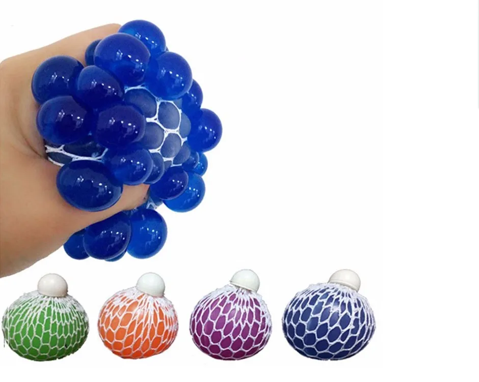 Сетка Мягкий мячик mskwee, игрушка для снятия стресса в сожмите мяч винограда ослабить давление мяч игрушка