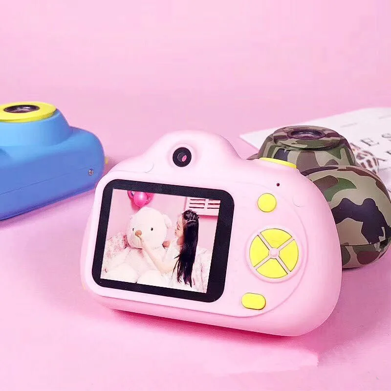
 Детская камера видеокамеры подарки для девочек Мини перезаряжаемые Детские ударопрочные цифровые видеокамеры маленькие девочки игрушки подарок  