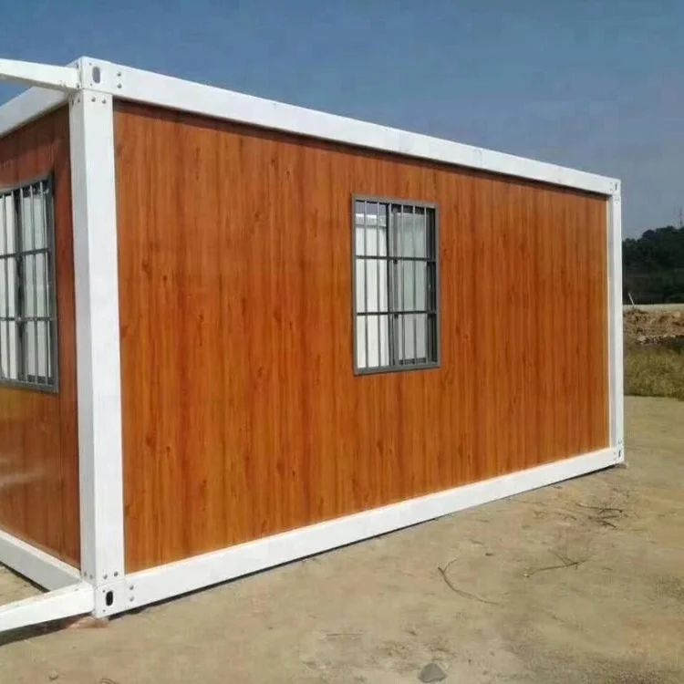 
Сайдинг-контейнер для жилых домов, дома, кофейни, деревянный недорогой рекламный мобильный 20 футов, интегрированный дом Hangcheng для спальни 